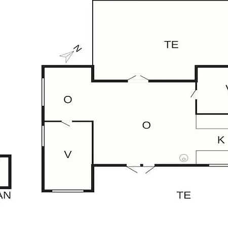 펜션 5 Person In Vejby-by Traum Vejby